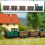 Busch 8071 - N - Feldbahn-Set Torfladung